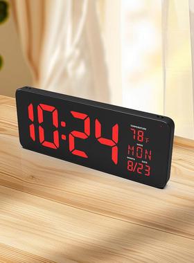创意多功能3电时子钟简约大家屏幕钟多组闹钟学生钟1103101厂直销