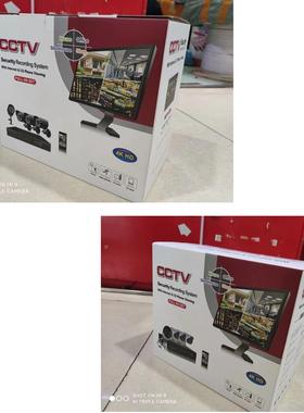 DVRKit4chdvr监套装路4主机套装同MVVAHD轴KITc控amera500G硬