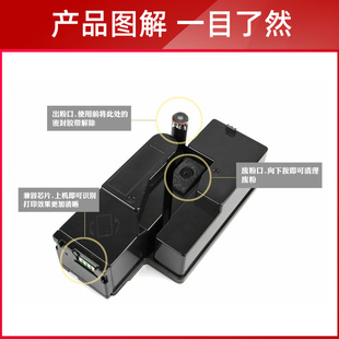 f碳粉DocuPrint cm215b CP205 适用富士施乐cp105b粉盒cm215fw