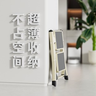 家用梯子折叠多功能加厚上车凳室内儿童垫脚登高人字步梯房车凳