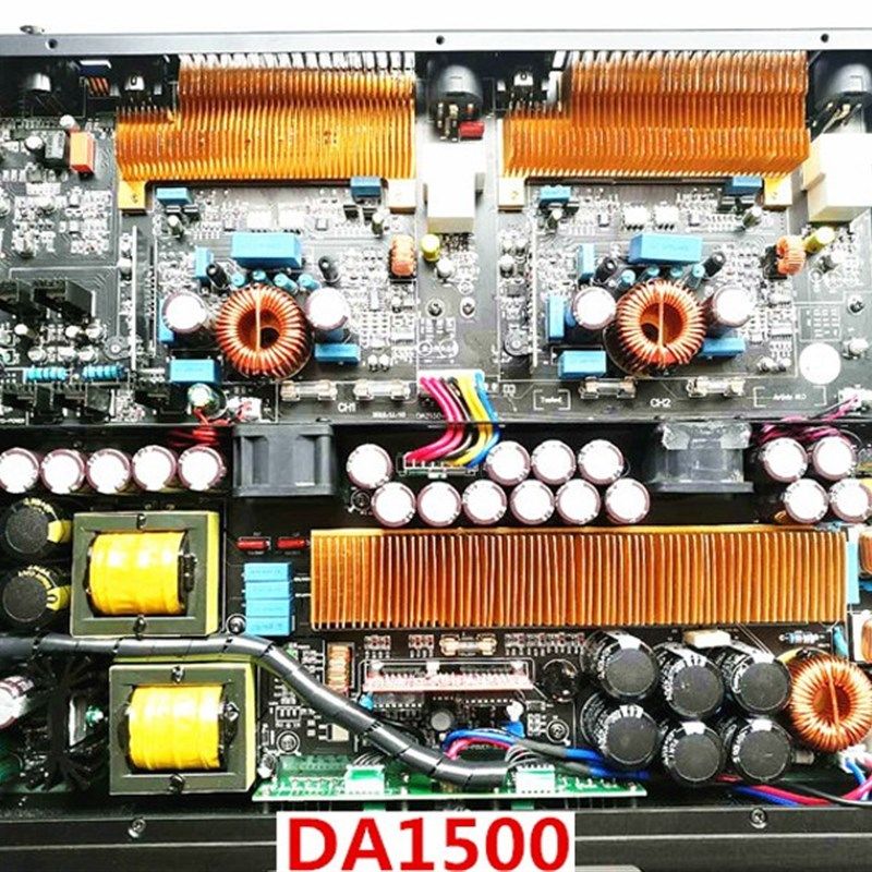 专业D类开关电源大功率数字功放机2两通道4KTV舞台演出家用后级1U