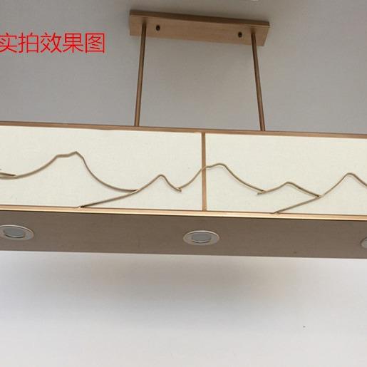现代新中式吊灯古典灯餐厅厅灯简约D8807国创意工程灯具中风仿古