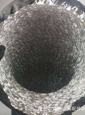 pv烟c机复合阻烟机管燃铝RIL箔加厚伸缩管排烟管新风管系统排气管