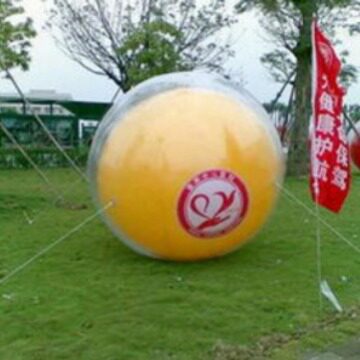 充气PVC透明广告气球高端