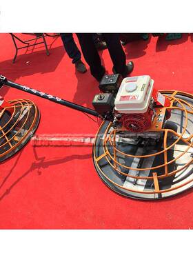 混凝土路面抹机手推机叶式水泥马路OVM平整四地坪电动磨光光机