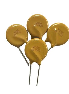 自复6保险丝功放插件恢复保险丝725V0直插黄色热敏圆OYT形保险恢