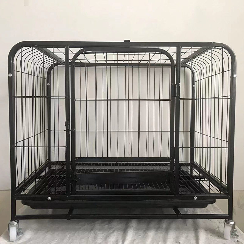 狗笼子中型犬加厚加粗方管大型犬金毛加粗铁笼可折叠狗屋宠物窝