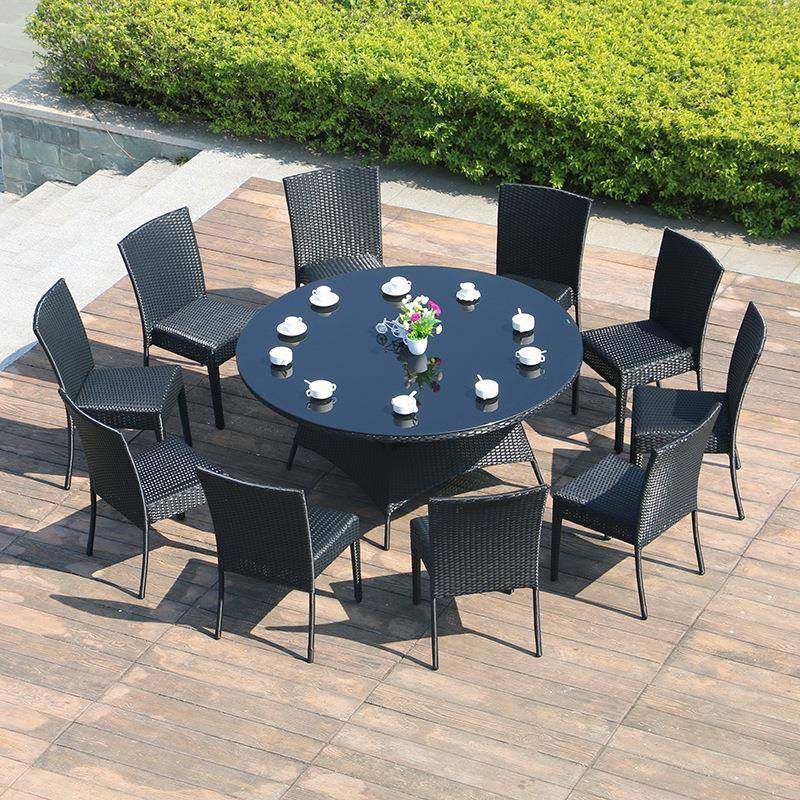 户大圆外桌酒店餐椅餐厅休闲藤桌椅庭花园别编墅茶几藤椅五件套铁,商业/办公家具,商用藤编家具,淘宝优惠券,粉丝福利购,淘宝优惠卷