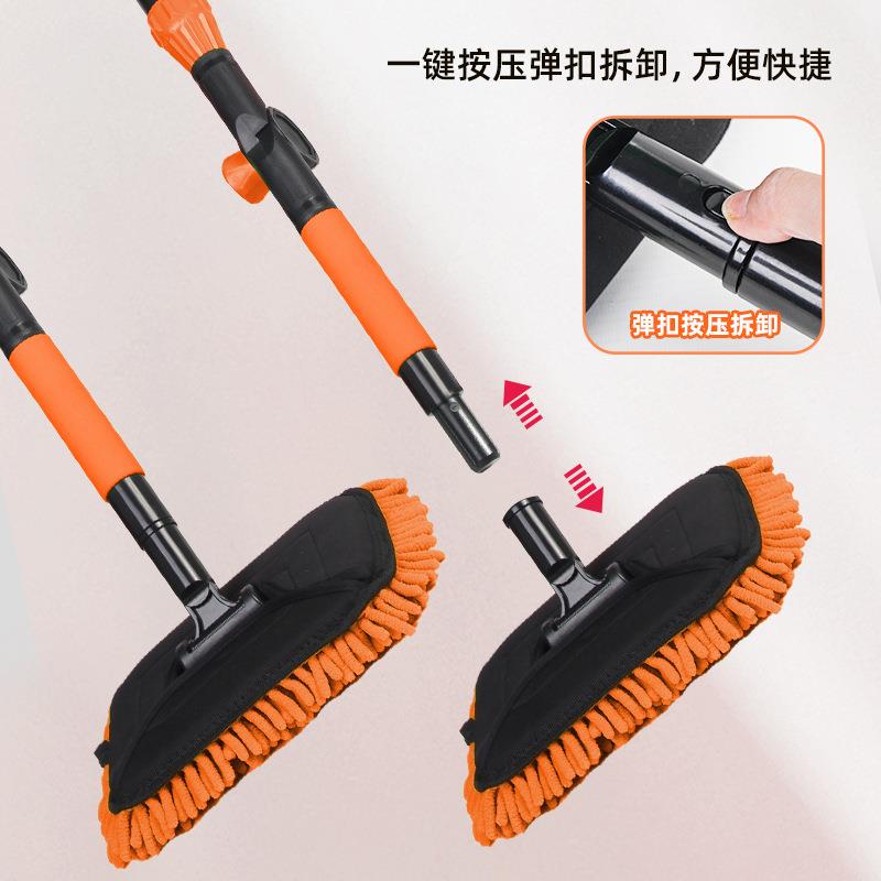 0225新款雪工尼方板洗车拖把洗车抹布刷珊尔瑚虫PGO刷毛洗车具