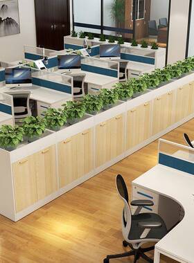 办公室铁艺矮屏风QTI断置物架落地餐厅栏饮栅卡座装饰绿植隔隔断