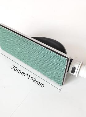 方形砂70mm198mm网长条手TZB推板打磨砂纸植绒粘手刨网自格砂长纸