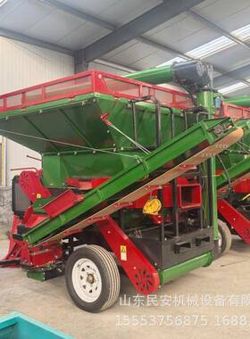 铲车上料玉米脱带机时产3ELY0吨打苞米机器多缸柴油机玉米剥粒粒