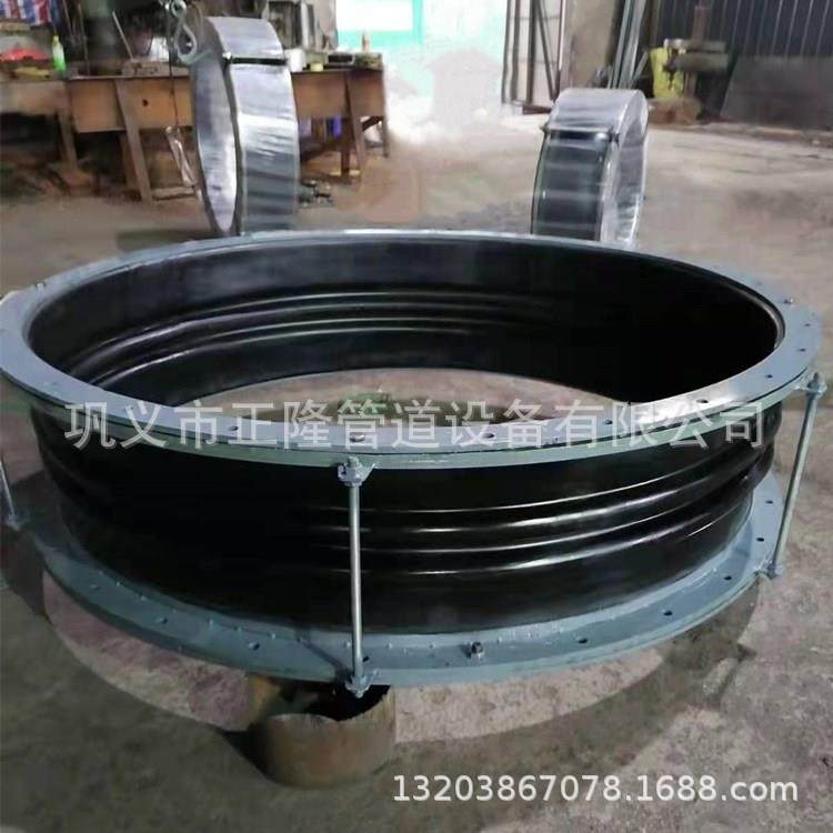 FVB橡胶补偿器DN300圆形法兰橡胶软连接异形橡胶膨胀节伸缩节