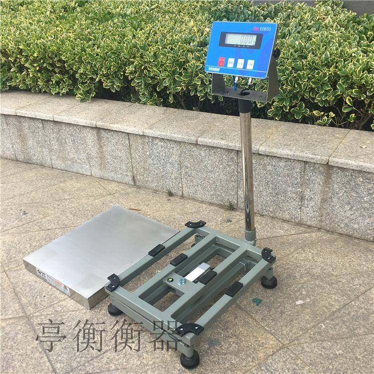 防爆等级ExibIICT4电子秤TCS-XE-150KG防爆秤不锈钢材质磅秤