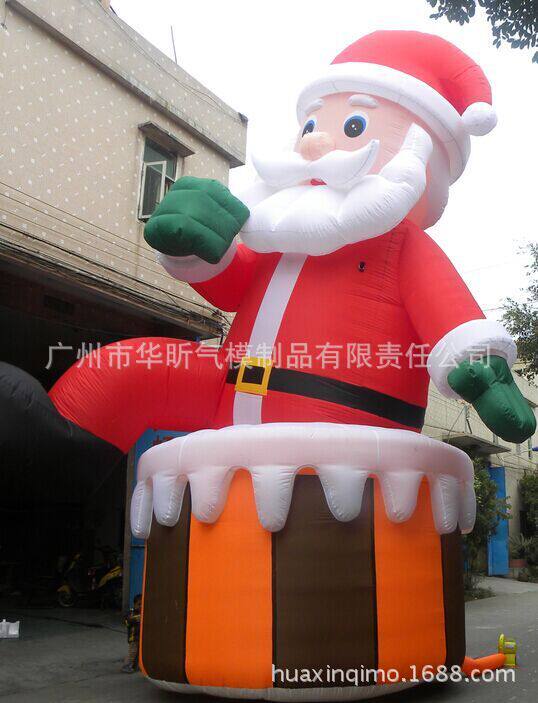 圣诞装饰圣诞老人充气圣诞用品充气圣诞广告气模充气人偶