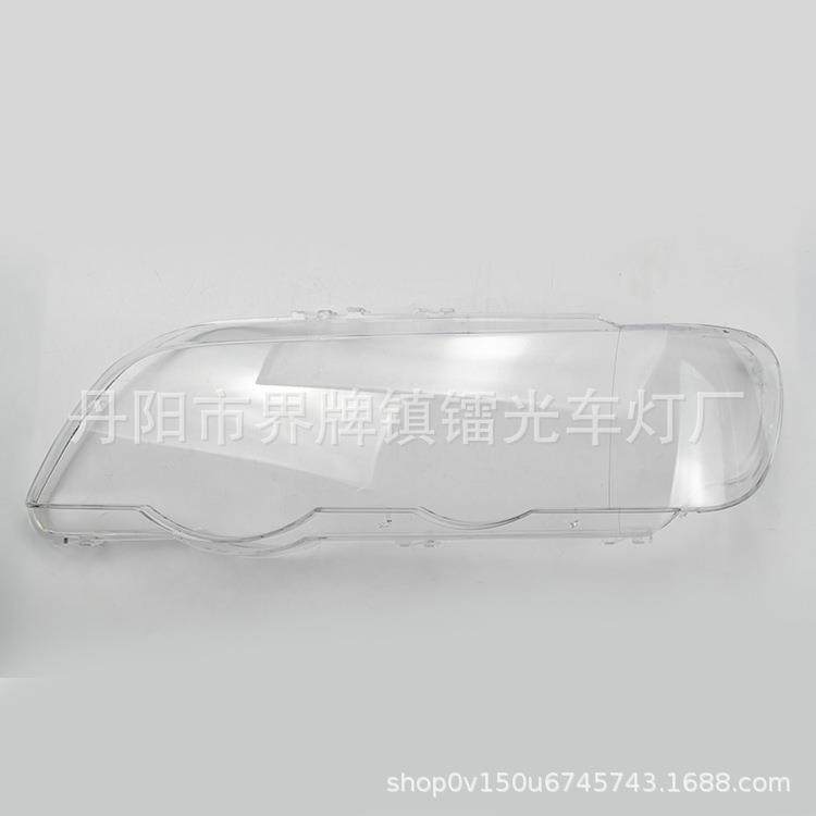 适用于宝马X5E53大灯罩00/01/02/03款前大灯大灯罩透明PC灯壳