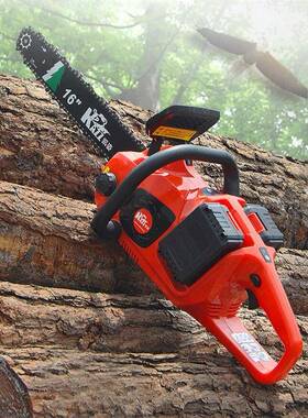 凯姿KZ450Li大功率长续航锂电电锯伐木锯40V园林户外手持锯