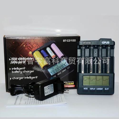 OPUSBT-C3100v2.2智能4槽充电器BC3100充电器