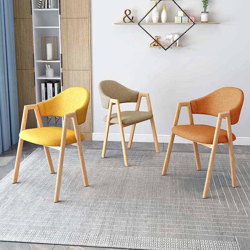 北欧家用餐椅简约电脑椅网红化妆椅a字椅凳子舒适靠背椅洽谈椅子