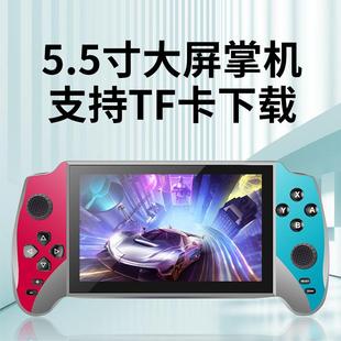 大屏5.5寸视频游戏机高清掌上GBA街机NES怀旧款 复古跨进
