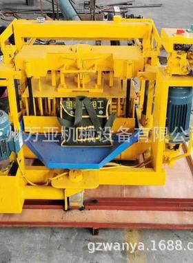 QMY4-30 移动式液压多功能砌砖机 广州非洲免烧空心实心路面砖机