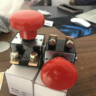 供应鼎力升降车总电源开关配件号6909 01蘑菇头急停 0600200