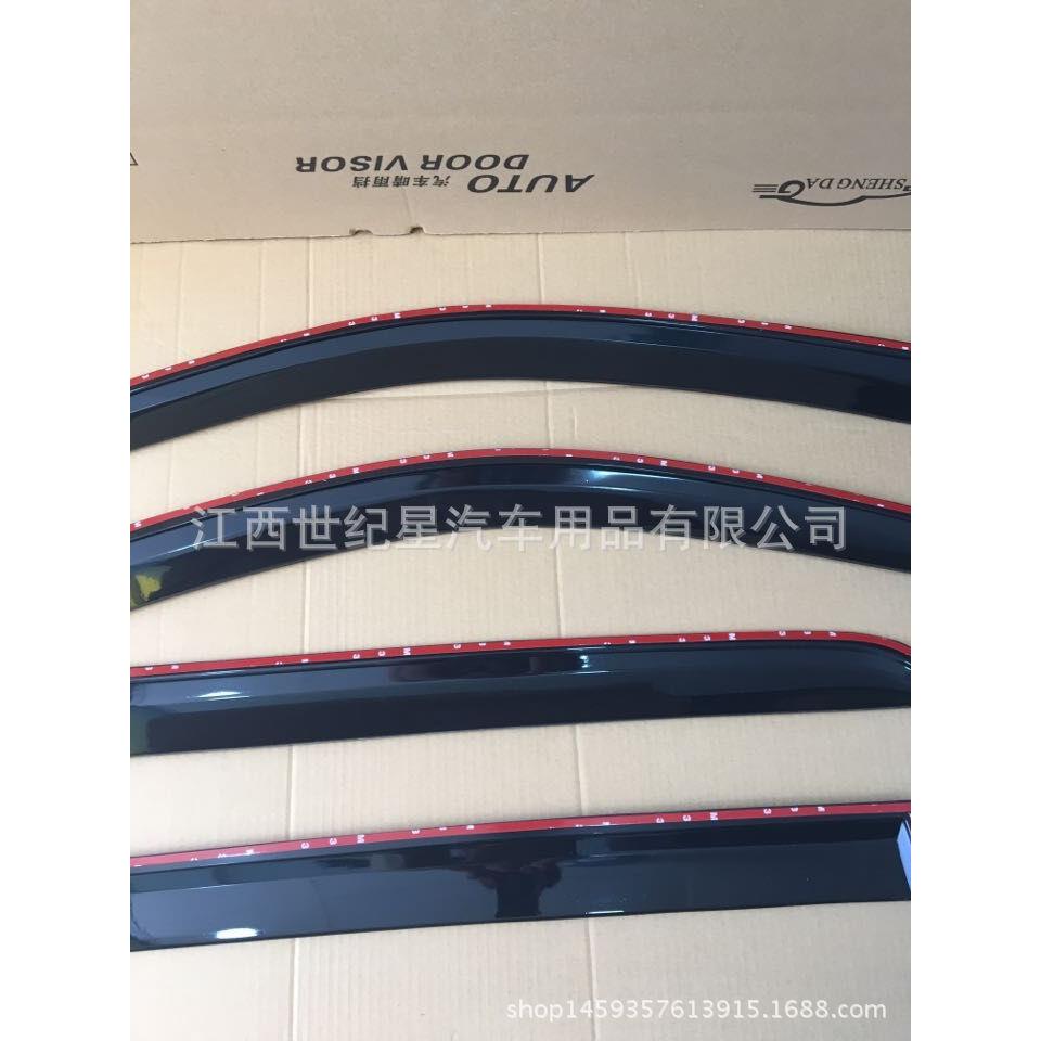 适用于GLA无限款晴雨挡BENZGLAGLCGLKGLE雨挡尾翼包围改装