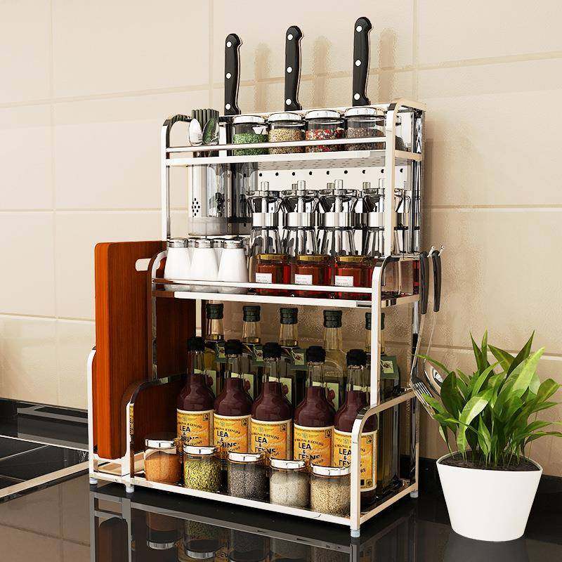 304不锈钢厨房调料置物架台面酱油瓶罐架子油盐酱醋调味品收纳盒,机械设备,其他机械设备,淘宝优惠券,粉丝福利购,淘宝优惠卷