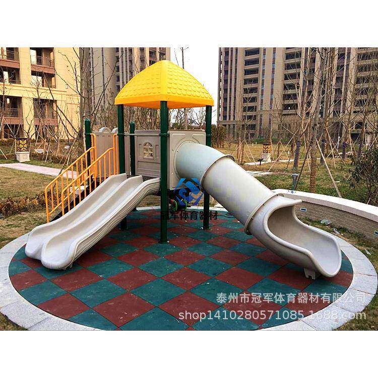 塑胶弹性软地垫地胶儿童游乐场彩色地砖拼装地垫