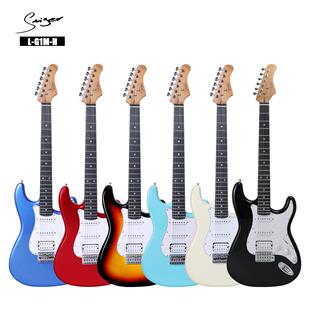 双线圈ST电吉他L-G1M-HS-S-H初级电吉他烤枫木琴颈圆头品丝