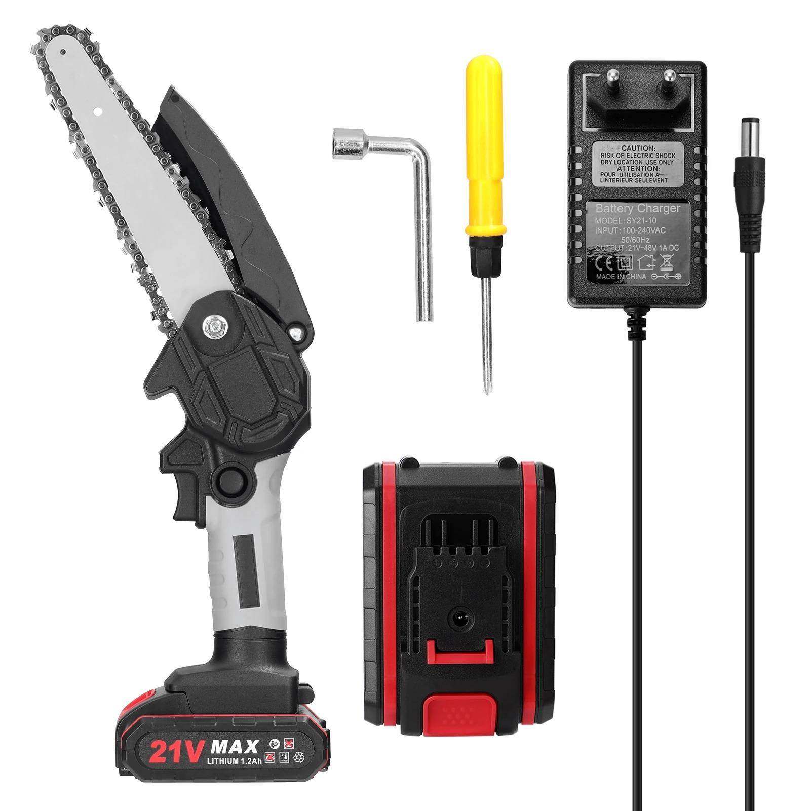 6寸电链锯电锯充电锂电锯手提式电链锯家用户外无线小型锯树伐木,节庆用品/礼品,新娘配件,淘宝优惠券,粉丝福利购,淘宝优惠卷