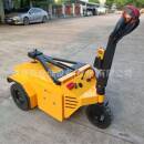 步行式 电动牵引车船艇类牵引车挂车带遥控小型拖车牵引头重物