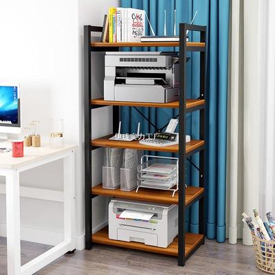 免打孔办公室打印机架子落地多层复印机架厨房烤箱置物收纳架家用