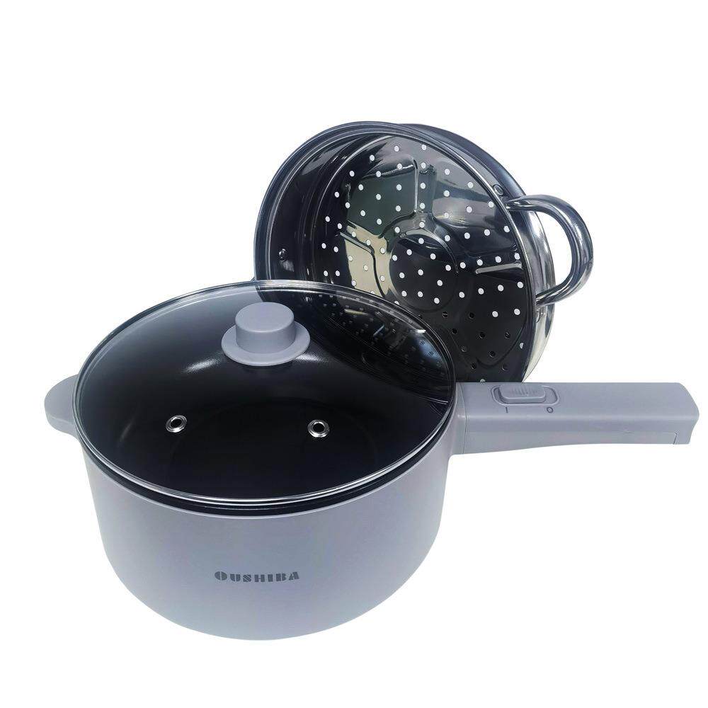 车载电炒锅24伏货车用3.5L大容量车载炖煮锅货车炒菜锅带蒸笼