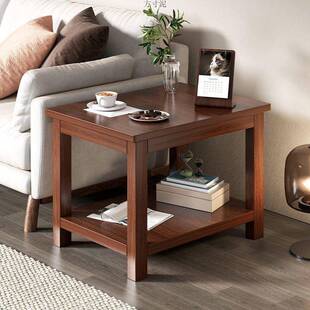 沙发边几客厅家用实木小茶几桌子简约边桌卧室床头方几阳台小茶桌