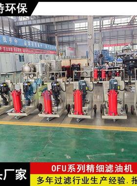 替代贺德克OFU10P2N2B20C滤油机液压油系统用流量20L/min