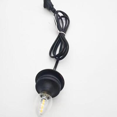 灯笼专用灯户外防水吊灯节庆照明带插头延长线上开关广告照明