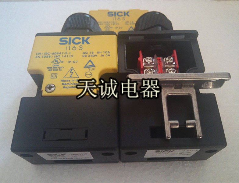 德国进口施克SICK I16S 机床安全门锁开关 I16-SA113 i12-SB213