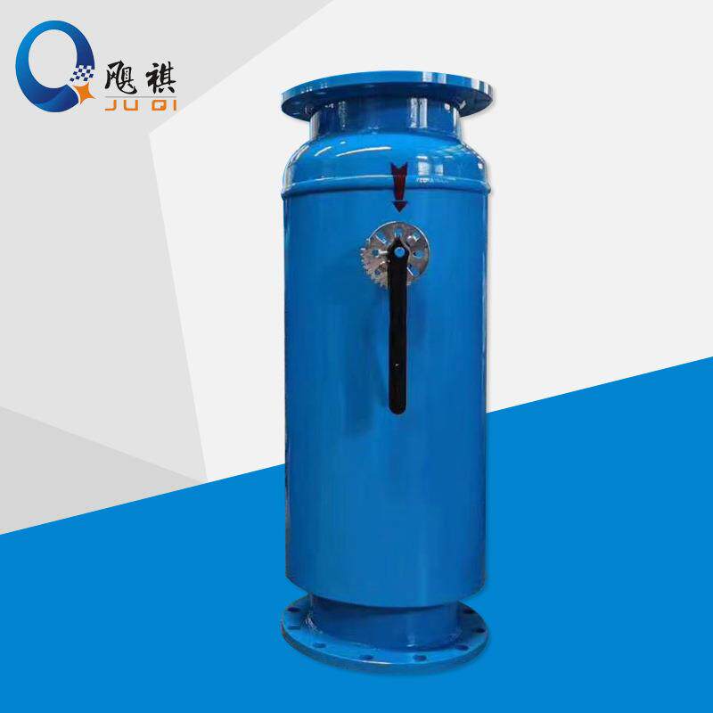 上海飓祺供应手动角通除污器不锈钢反冲洗除污器直通式除污器