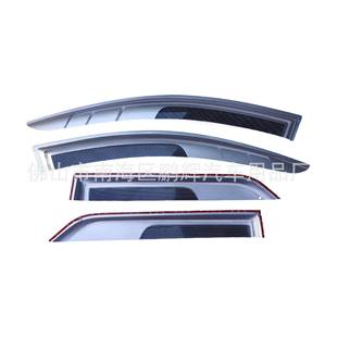 适用于福特Ranger雨挡VentWindowVisorTwoTone汽车用品雨眉