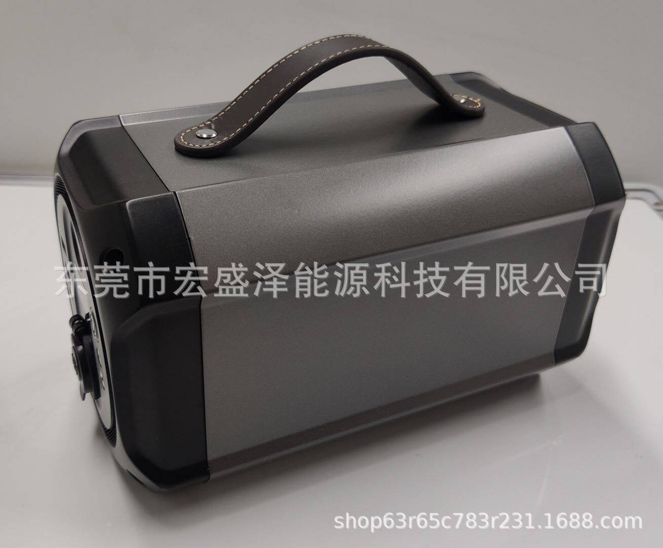 300W额定功率手提式便携式户外电源交流220VDC15V带LED照明灯