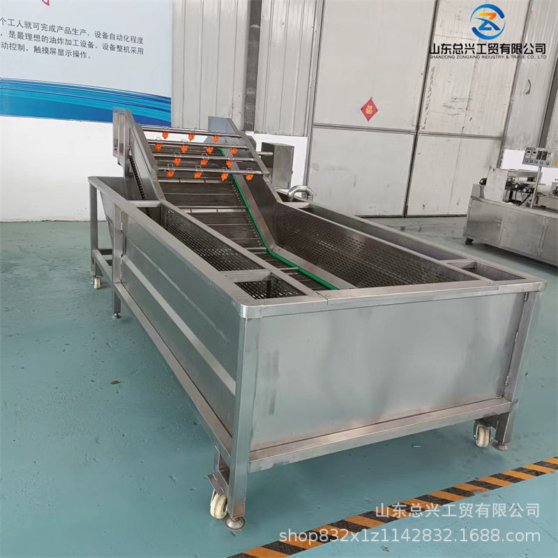 鸡爪全自动冷却机大虾水产类304不锈钢挂冰机商用大型冷却设备