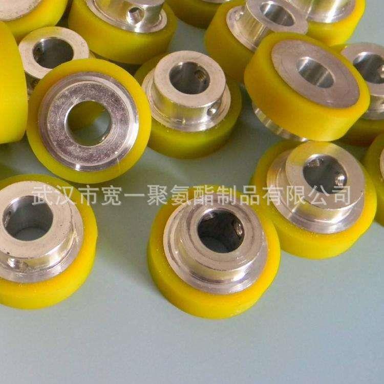 供应湖北仙桃、天门、潜江聚氨酯胶轮,机械设备上胶轮包胶