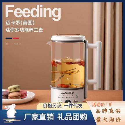 MC-YS061迈卡罗迷你养生壶小型便携式旅行烧水壶办公室养生壶