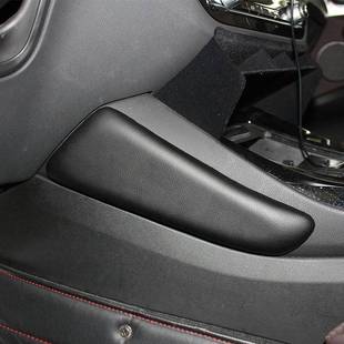 适用于宝马X3X4中控内饰皮革改装 升级支撑汽车腿部靠垫超纤皮