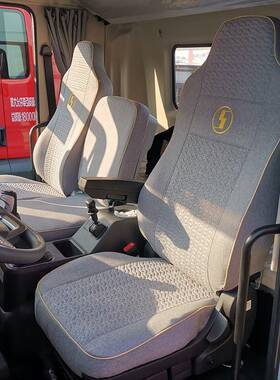 适用国六陕汽德龙L5000 L3000 N3000X6000货车座套新M3000S坐椅套