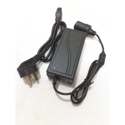 家用220V转DC12V5A充气泵点烟器车载小冰箱吸尘器电源适配器12v5a