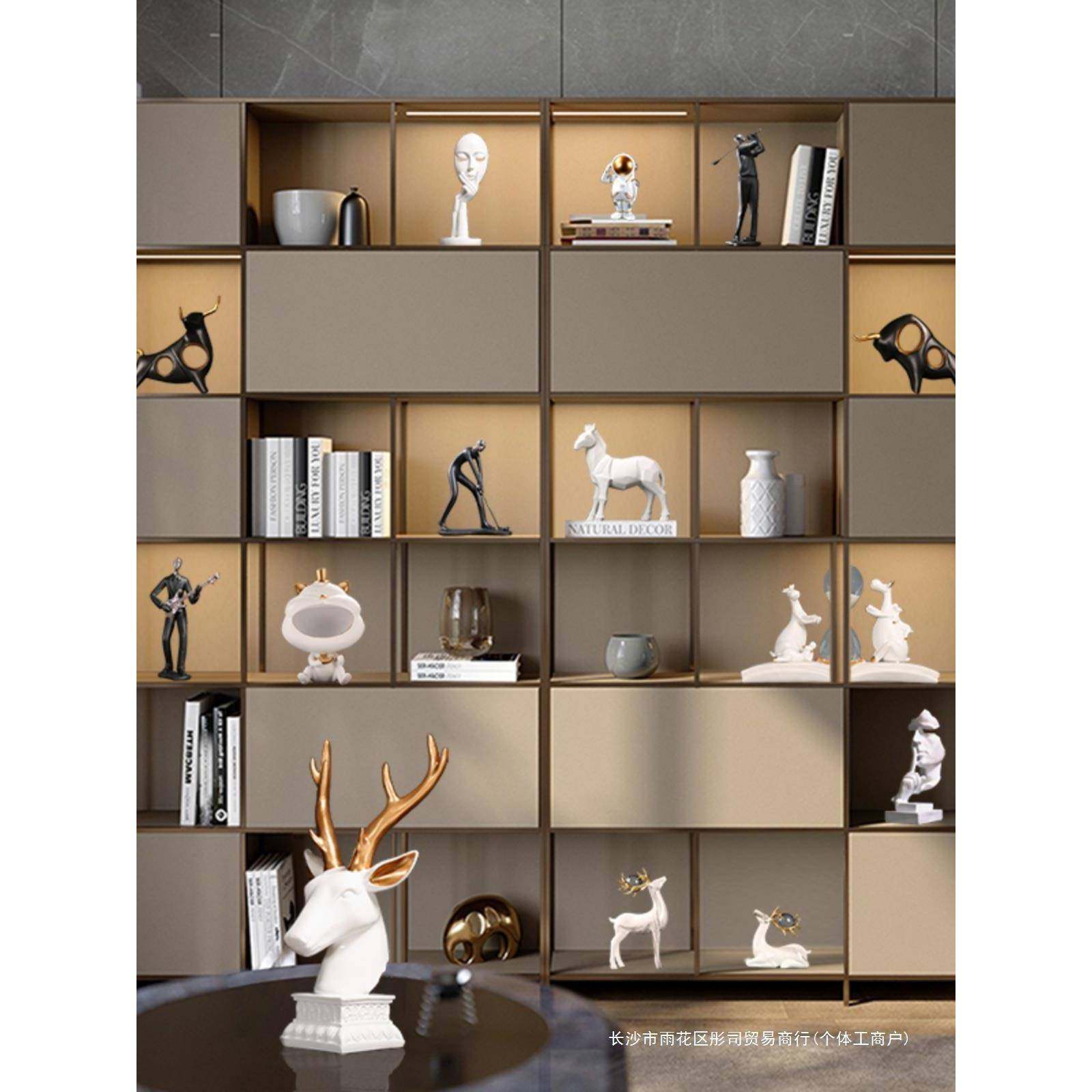 简约现代创意家居饰品客厅摆件玄关柜家里室内书柜书房抽象装饰品,节庆用品/礼品,新娘配件,淘宝优惠券,粉丝福利购,淘宝优惠卷