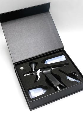 11枪型喷枪模笔适用上色喷NHO漆彩绘气泵6套装家具型维修补漆喷笔