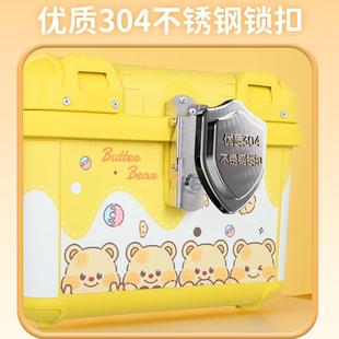 车工厂通摩托车尾用摩托车后备个适配女士踏板非铝合金尾箱大容量